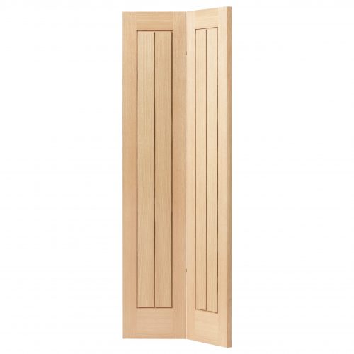Thames II Oak Bi-fold Door