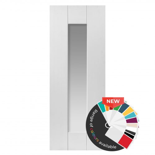 Axis White Glazed Internal Door