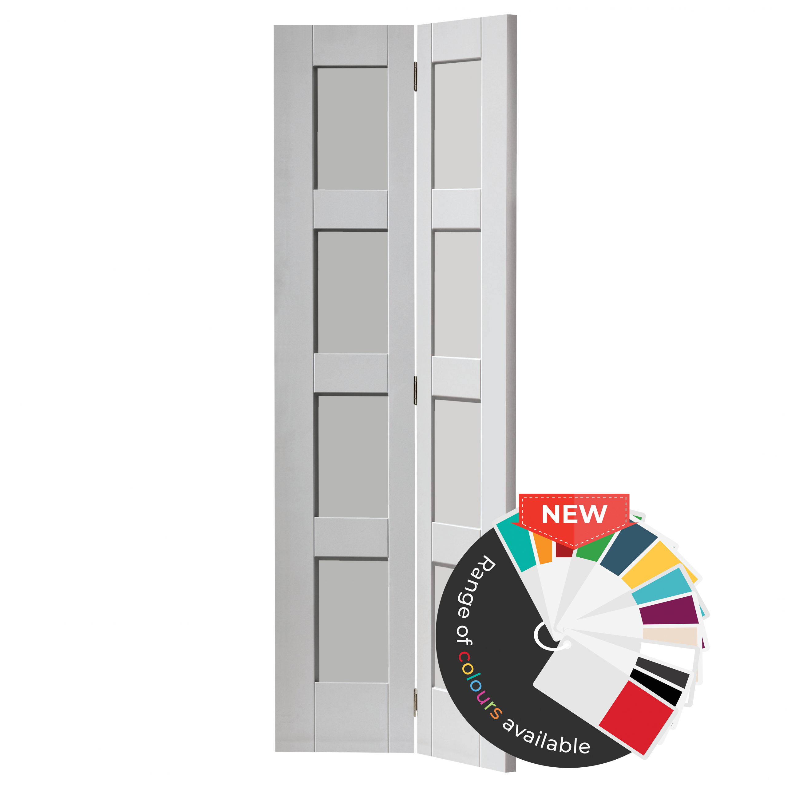 Montserrat White Bi-fold Internal Door - Image 2