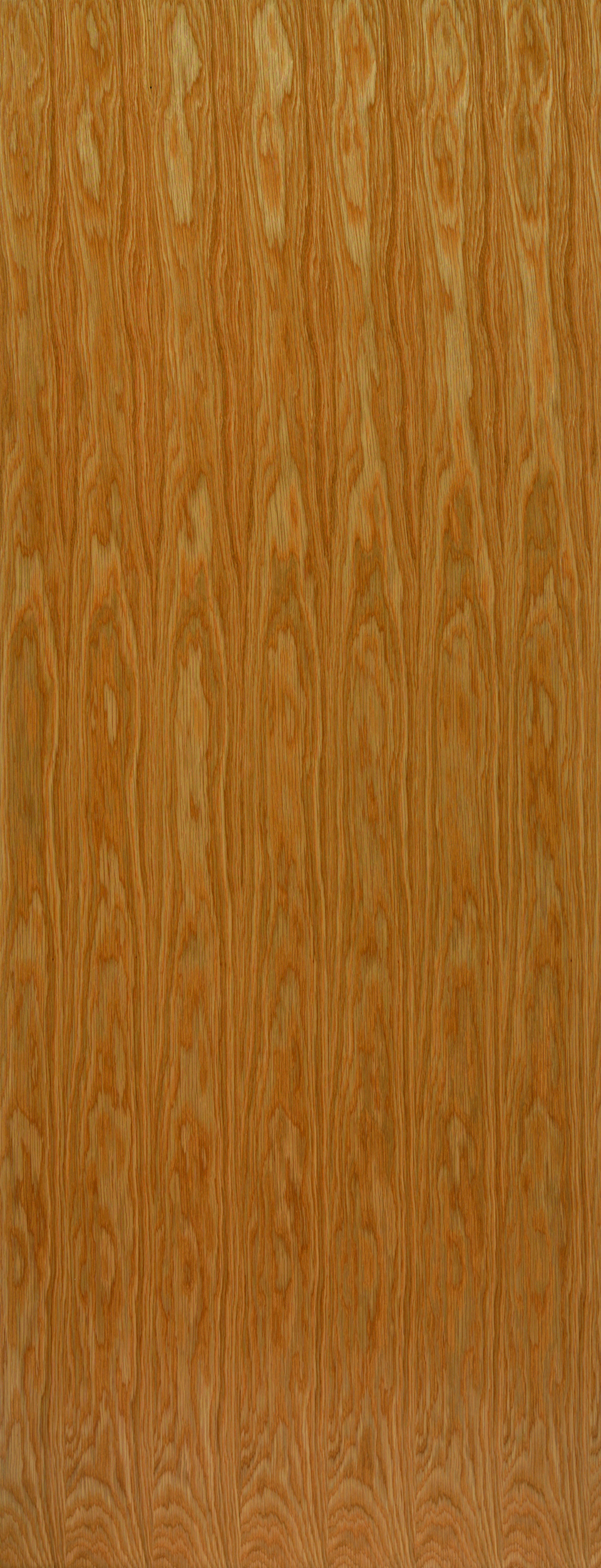 Oak veneered flush