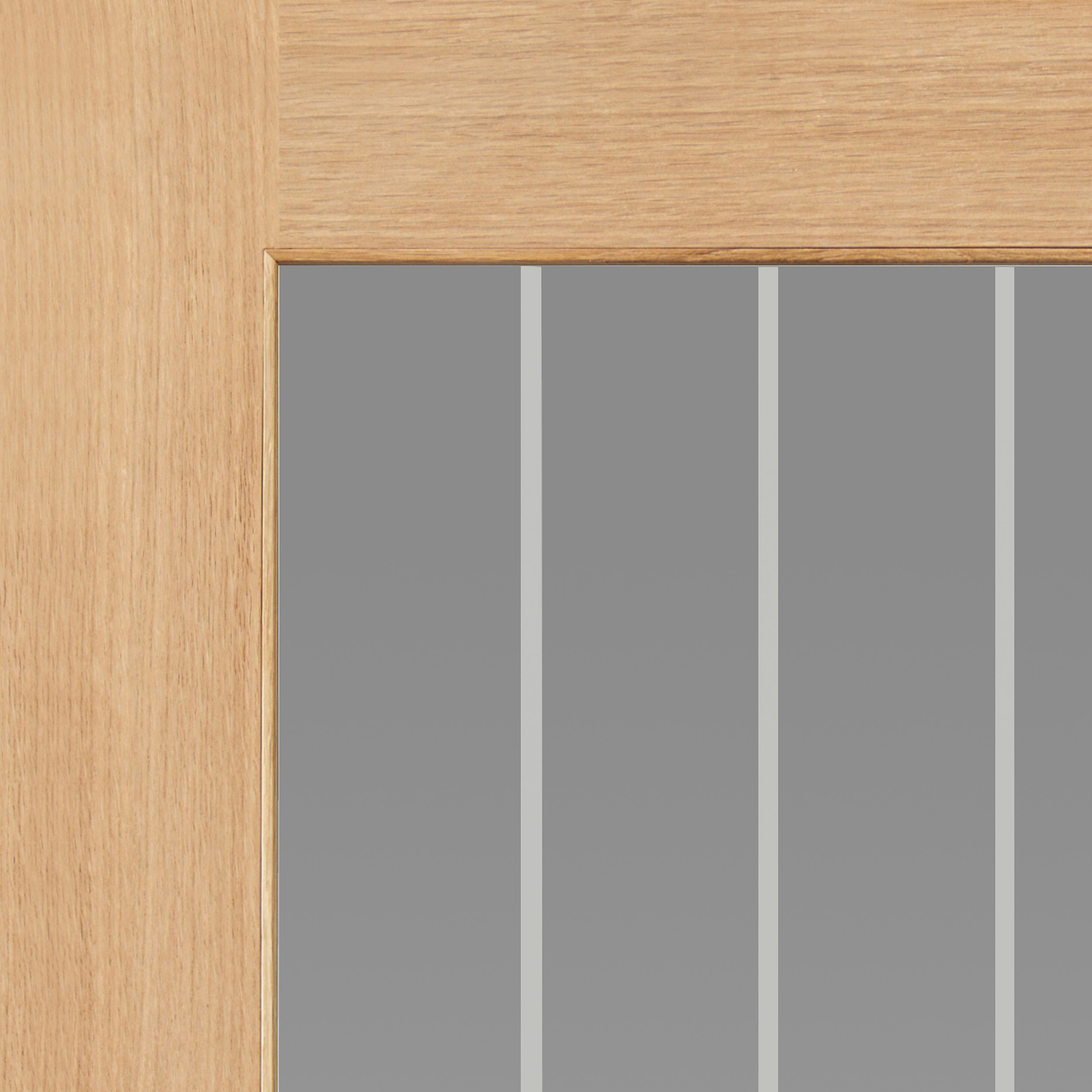 Thames 1/2 Light Oak Internal Door - Image 3