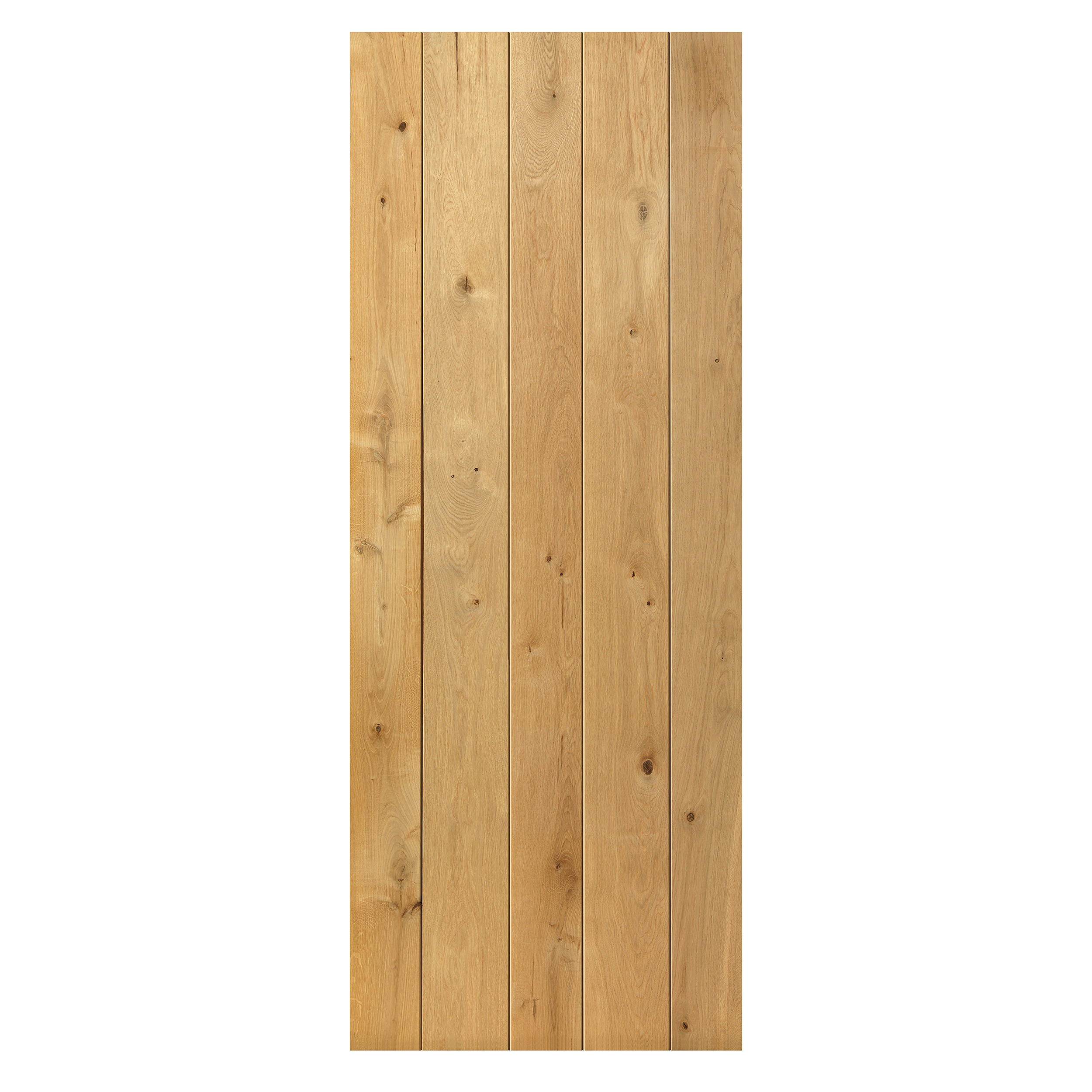 Rustic Oak Ledged Internal Door - Image 3