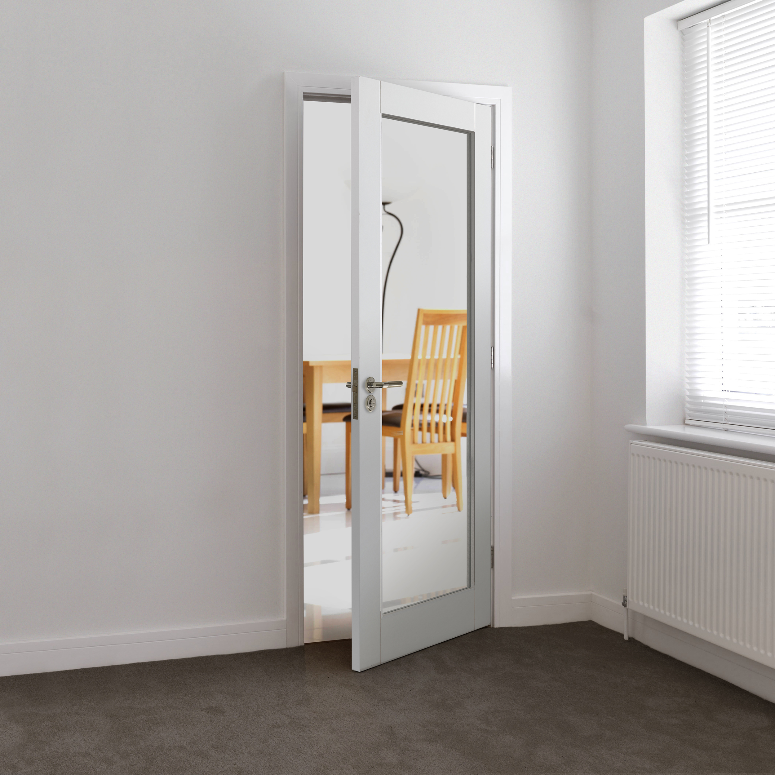 Axis Ripple White Internal Door - Image 2