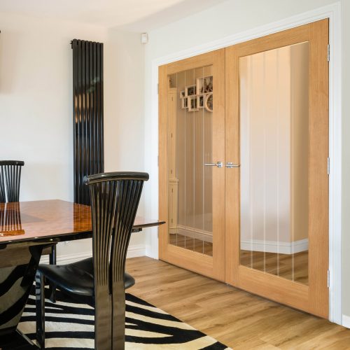 Thames 1 Light Oak Internal Door – Pre-finished